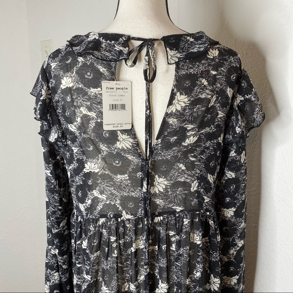 NWT Free People mini Dress  tunic. Size S - Picture 6 of 15
